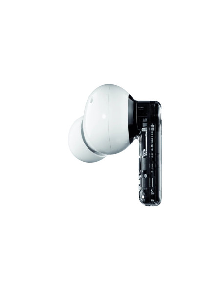 Nothing Ear Auriculares True Wireless Stereo (TWS) Dentro de oído Llamadas Música USB Tipo C Bluetooth Transparente, Blanco
