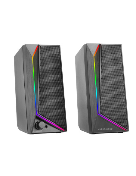 Mars Gaming MS72 altavoz Negro Alámbrico 15 W
