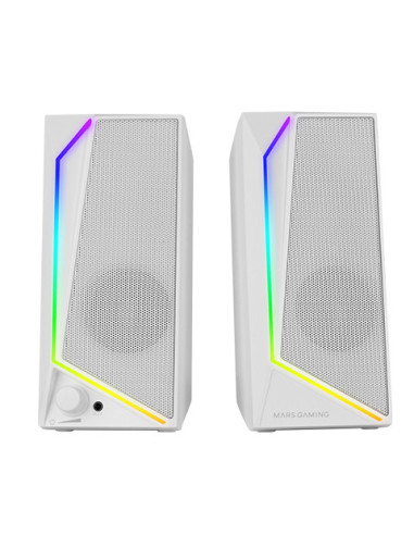 Mars Gaming MS72W altavoz Blanco Alámbrico 15 W
