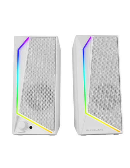 Mars Gaming MS72W altavoz Blanco Alámbrico 15 W