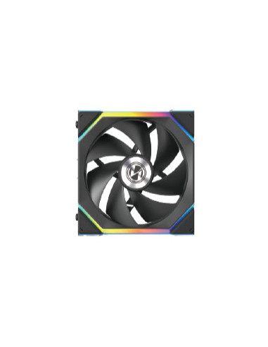 Lian Li 12SL1W1B Carcasa del ordenador Ventilador 12 cm Negro 1 pieza(s)