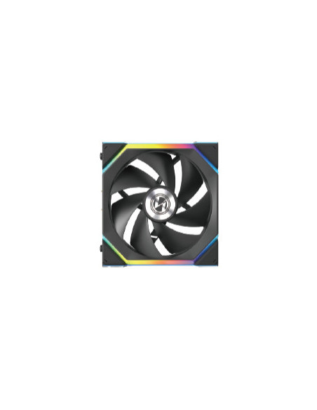 Lian Li 12SL1W1B Carcasa del ordenador Ventilador 12 cm Negro 1 pieza(s)