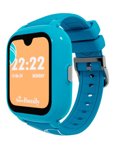 SaveFamily Iconic Plus 2 4,52 cm (1.78") 40 mm Digital Pantalla táctil 4G Azul Wifi GPS (satélite)