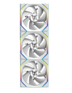 Lian Li 12SL1W3W Carcasa del ordenador Ventilador 12 cm Blanco 3 pieza(s)