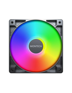 Montech GF120 PWM Carcasa del ordenador Módulo de ventilador 12 cm Negro 1 pieza(s) 2