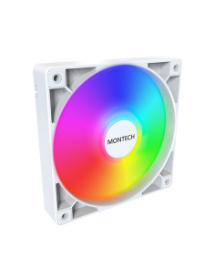 Montech GF120 PWM Carcasa del ordenador Módulo de ventilador 12 cm Blanco 1 pieza(s)