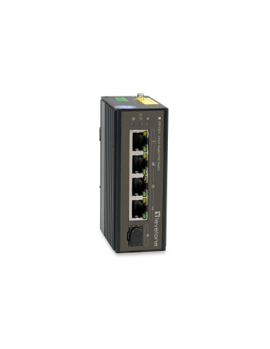LevelOne IGP-0501 switch Gigabit Ethernet (10 100 1000) Energía sobre Ethernet (PoE) Negro