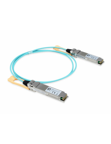 LevelOne AOC-0501 red modulo transceptor Fibra óptica 103100 Mbit s QSFP28 850 nm