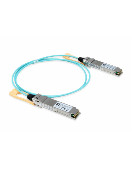 LevelOne AOC-0501 red modulo transceptor Fibra óptica 103100 Mbit s QSFP28 850 nm