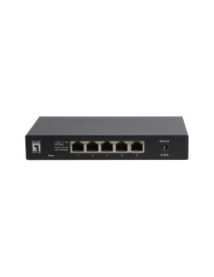 LevelOne GEU-0525 switch No administrado 2.5G Ethernet (100 1000 2500) Negro 2