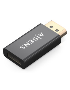 AISENS Conversor DisplayPort a HDMI 4K@60HZ, DP M-HDMI H, Negro