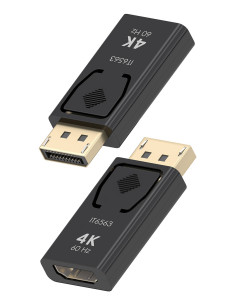 AISENS Conversor DisplayPort a HDMI 4K@60HZ, DP M-HDMI H, Negro 2