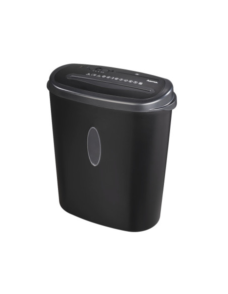 Hama | Destructora de papel, CD y tarjetas de plástico, 21 litros, color negro