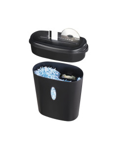 Hama | Destructora de papel, CD y tarjetas de plástico, 21 litros, color negro 2