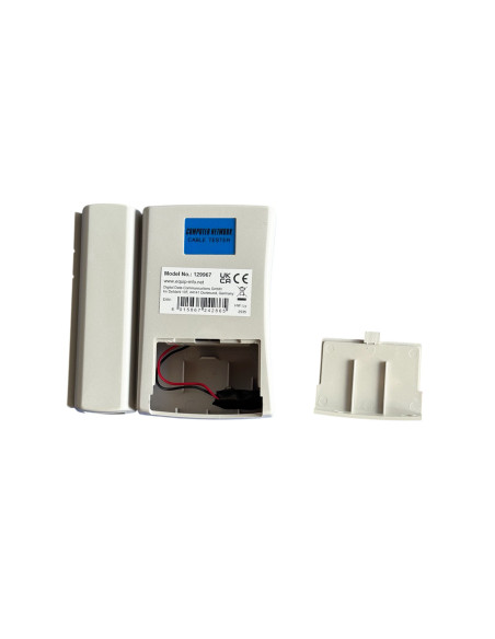 Equip 129967 comprobador de cables de red Comprobador de cables de par trenzado Blanco