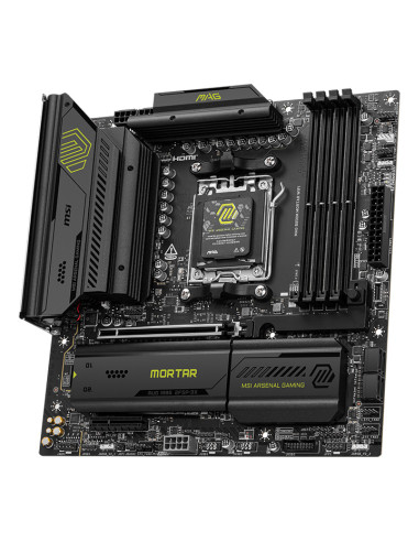 MSI MAG B850M MORTAR WIFI placa base AMD B850 Zócalo AM5 micro ATX