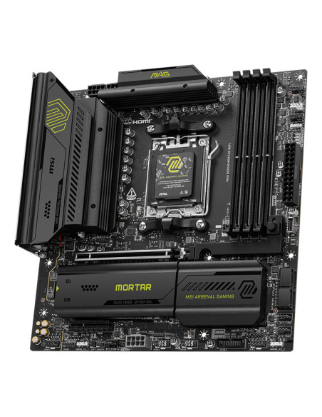 MSI MAG B850M MORTAR WIFI placa base AMD B850 Zócalo AM5 micro ATX