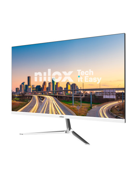 Nilox NXM24FHD1201W pantalla para PC 60,5 cm (23.8") 1920 x 1080 Pixeles Full HD LED Blanco