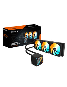 GIGABYTE GAMING 360 Refrigeración Líquida para CPU - 3x120 mm Ventiladores ARGB, Mecanismo de enclavamiento deslizante,