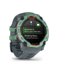 Garmin Instinct 3 AMOLED 3,3 cm (1.3") 50 mm Digital 416 x 416 Pixeles Pantalla táctil Verde GPS (satélite)