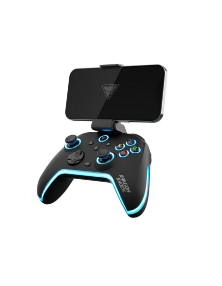 Dragonshock Aurora Plus Negro Bluetooth RF USB Gamepad Analógico Digital Android, PC, Playstation 3, iOS