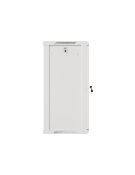 Lanberg WF01-6418-10S armario rack 18U Bastidor de pared Gris
