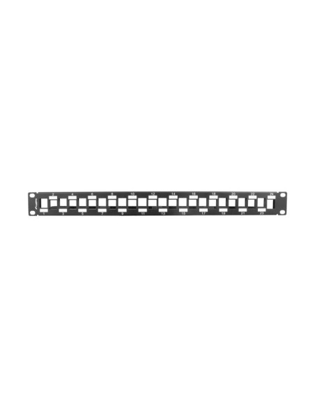 Lanberg PPKS-1224-B panel de parcheo 1U