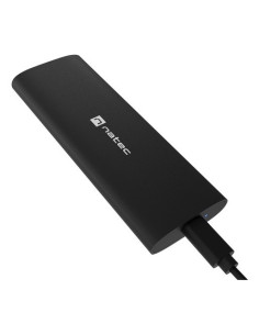 NATEC NKZ-2286 caja para disco duro externo Caja externa para unidad de estado sólido (SSD) Negro M.2 2