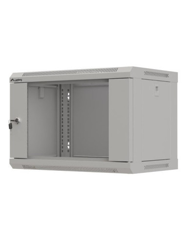 Lanberg WF03-5306-10S armario rack 6U Bastidor de pared Gris