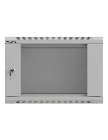 Lanberg WF03-5306-10S armario rack 6U Bastidor de pared Gris