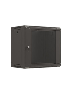 Lanberg WF03-5309-10B armario rack 9U Bastidor de pared Negro