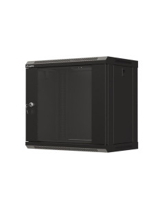 Lanberg WF03-5309-10B armario rack 9U Bastidor de pared Negro 2