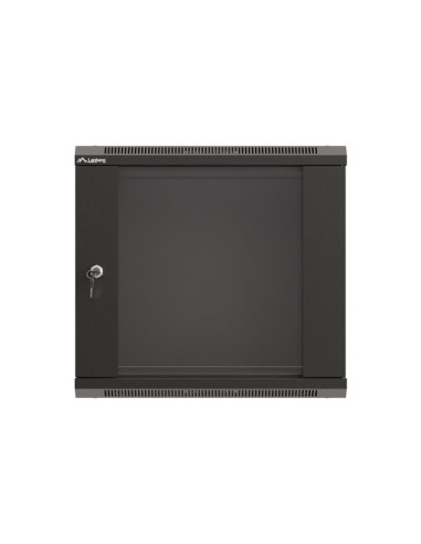 Lanberg WF03-5309-10B armario rack 9U Bastidor de pared Negro