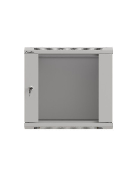 Lanberg WF03-5309-10S armario rack 9U Bastidor de pared Negro
