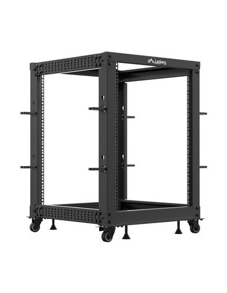 Lanberg OR01-6115-B armario rack 15U Rack o bastidor independiente Negro