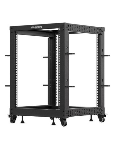 Lanberg OR01-6115-B armario rack 15U Rack o bastidor independiente Negro