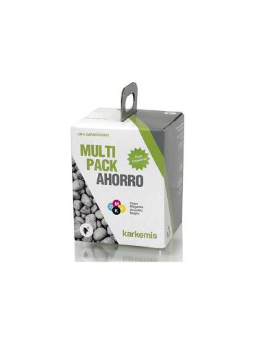 CARTUCHO TINTA KARKEMIS COMPATIBLE HP 301 XL MULTIPACK NEGRO Y COLOR CH563EE/CH564EE 10050068