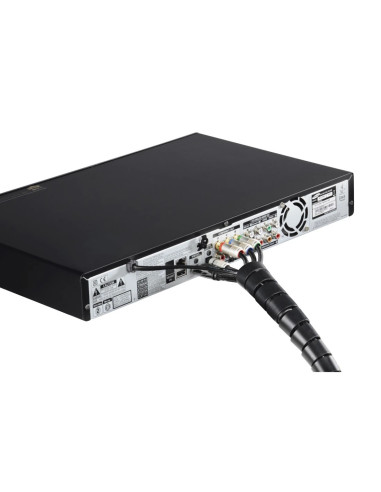 Hama 00220996 organizador de cables Universal Cubrecables Negro 1 pieza(s)