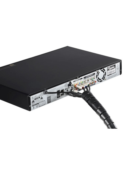 Hama 00220996 organizador de cables Universal Cubrecables Negro 1 pieza(s)