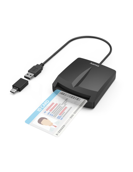 Hama 00053398 lector de tarjeta USB Interno Negro