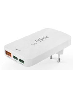Hama 00201976 cargador de dispositivo móvil Portátil, Batería portátil, Smartphone, Tableta Blanco Corriente alterna Carga