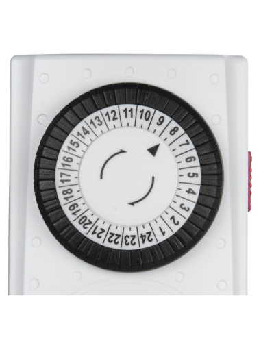 Hama 69223301 contador eléctrico Blanco Temporizador diario