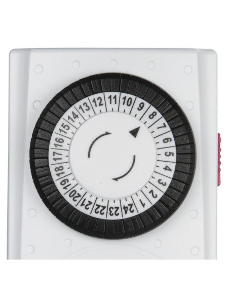 Hama 69223301 contador eléctrico Blanco Temporizador diario