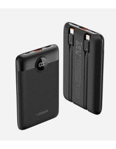 VEGER VG-W1170 batería externa Polímero de litio 10000 mAh Negro