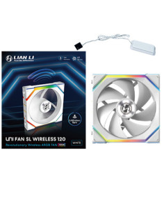 Lian Li UNI FAN SL Wireless 120 Carcasa del ordenador Ventilador 12 cm Blanco 1 pieza(s)