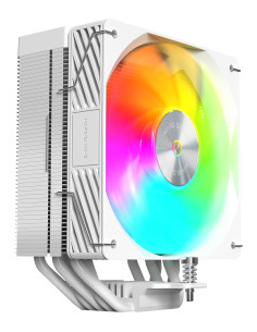 Mars Gaming MCPUX5ARGBW sistema de refrigeración para ordenador Procesador Refrigerador de aire 12 cm Blanco 1 pieza(s)