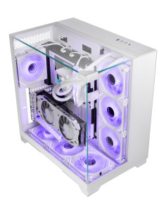 Mars Gaming MCVISIONW carcasa de ordenador Midi Tower Blanco 2