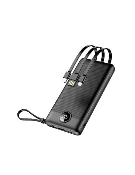 VEGER VG-W1116 batería externa Polímero de litio 10000 mAh Negro