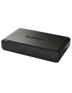 Edimax ES-3308P V2 switch Gestionado Fast Ethernet (10/100) Negro