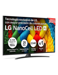 LG NanoCell AI 55NANO81A6A 139,7 cm (55") 4K Ultra HD Smart TV Wifi Negro